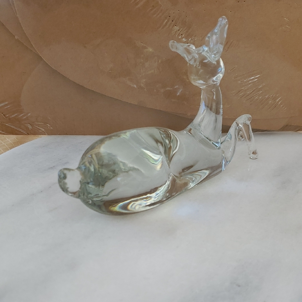 Elegant Pilgrim Art Glass Deer Figurine Vintage Excellent condition - Picture 6 of 9